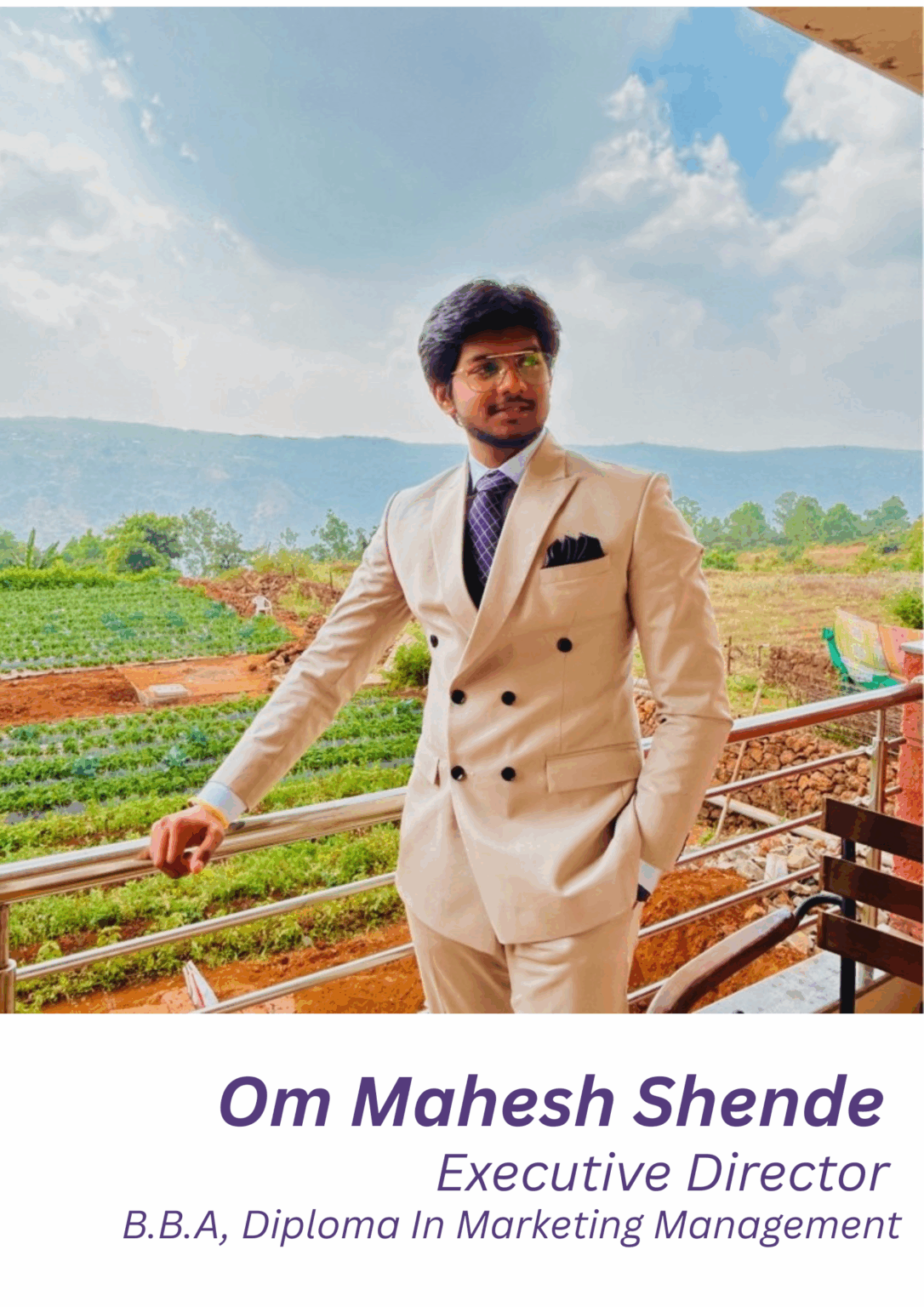 Executive Director Om Shende