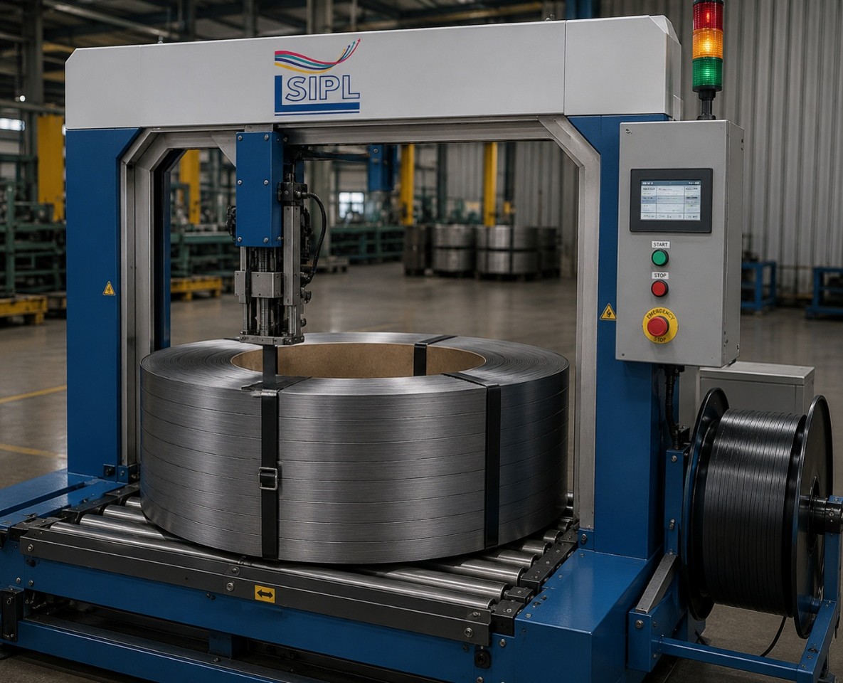 Industrial Coil Wrapping Machine