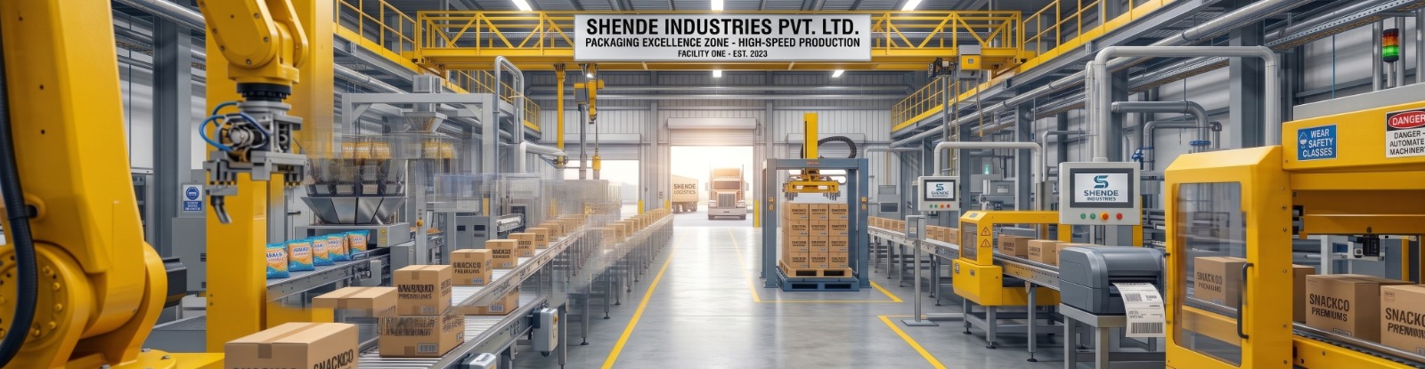 Leading Packaging Equipment Supplier in Jebel Ali, Dubai by Shende Industries